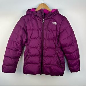 The North Face Girls Purple 550 Down Jacket